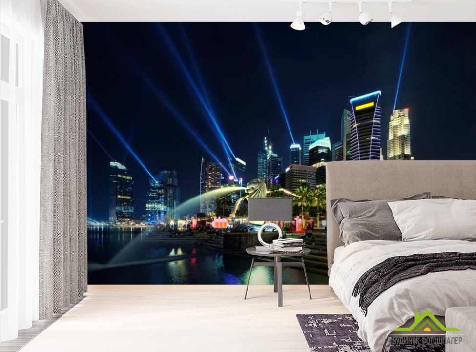 выбрать Фотошпалери Фонтан на набережній Фотошпалери Мости на стіну