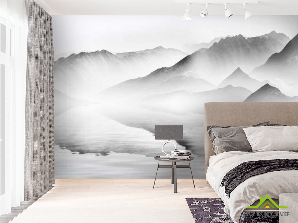 Фотообои Туманные горы