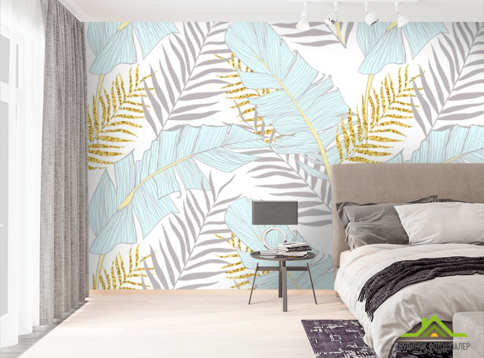 выбрать Фотошпалери Листя в скандинавському стилі Фотошпалери в скандинавському стилі на стіну