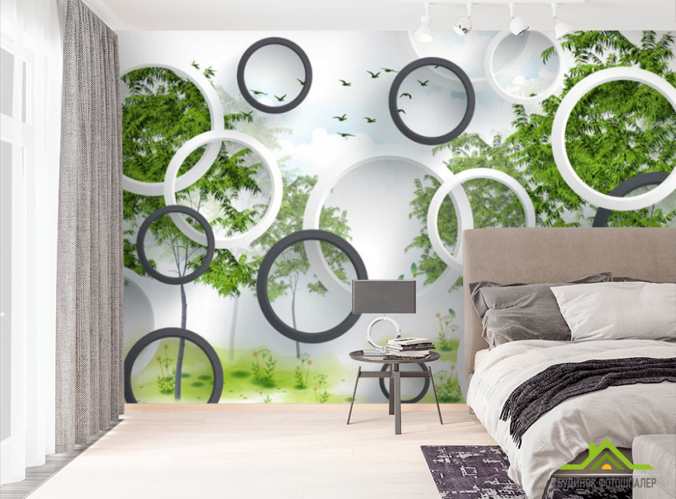 выбрать Фотошпалери 3Д кола Фотошпалери різні на стіну