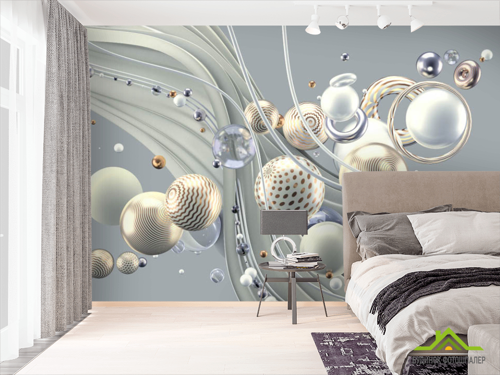 Фотообои шары