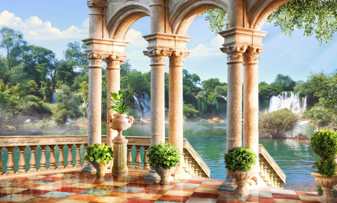 Фотошпалери Фреска