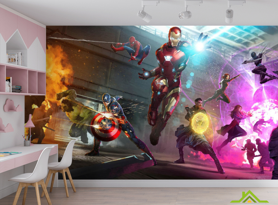 выбрать Фотообои Супергерои Фотообои в детскую на стену