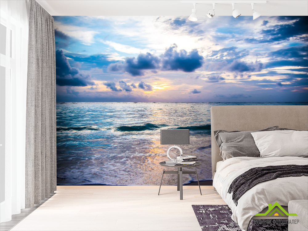 Фотошпалери Морський захід сонця