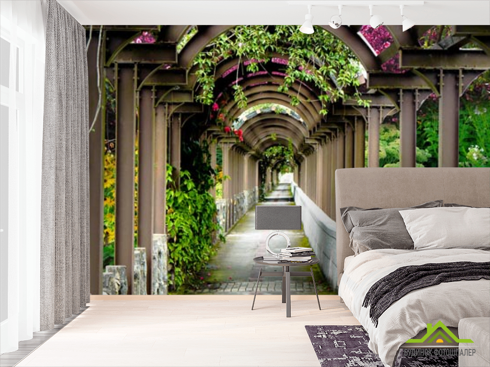 Фотошпалери Квіткова арка