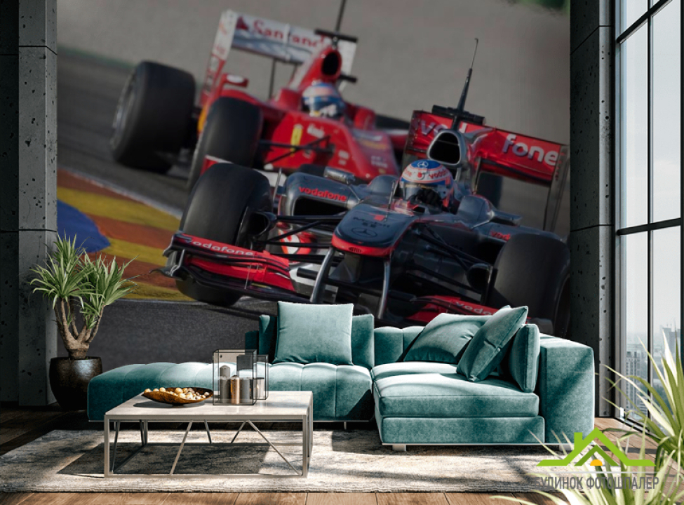 выбрать Фотошпалери Болід Фотошпалери Транспорт на стіну