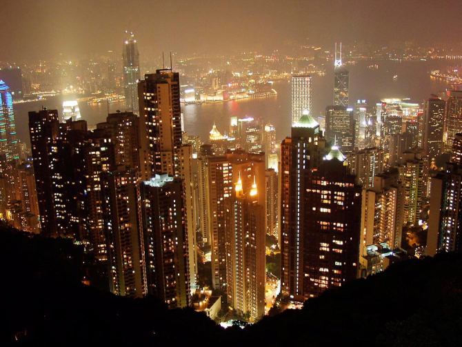 Фотошпалери Місто Чикаго з висоти