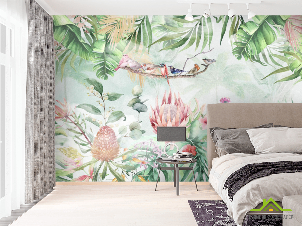 Фотошпалери Тропічні листя