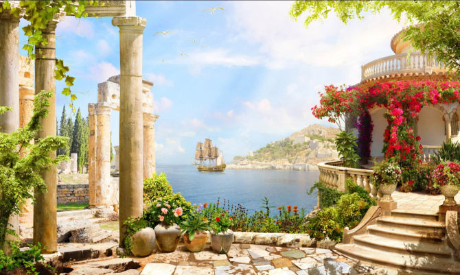 Фотообои Фреска