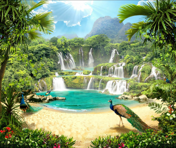 Фотошпалери Фреска