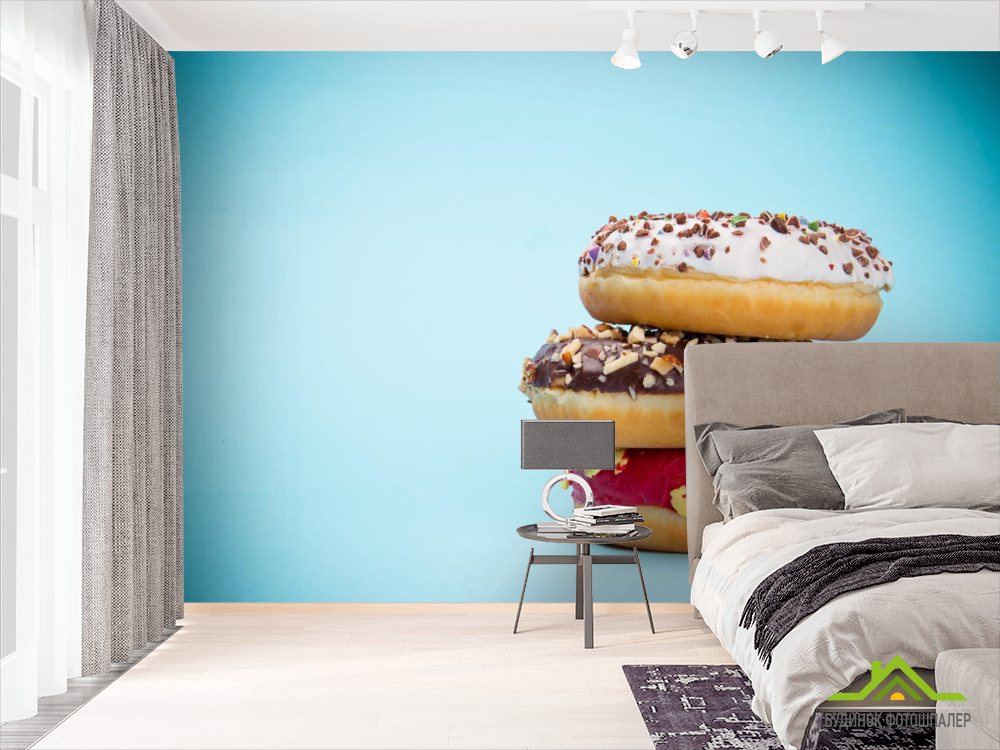 Фотообои пончики