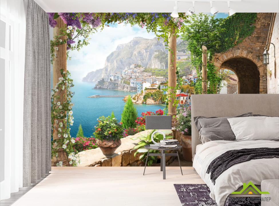 выбрать Фотошпалери Фреска з узбережжям Фотошпалери Фрески на стіну