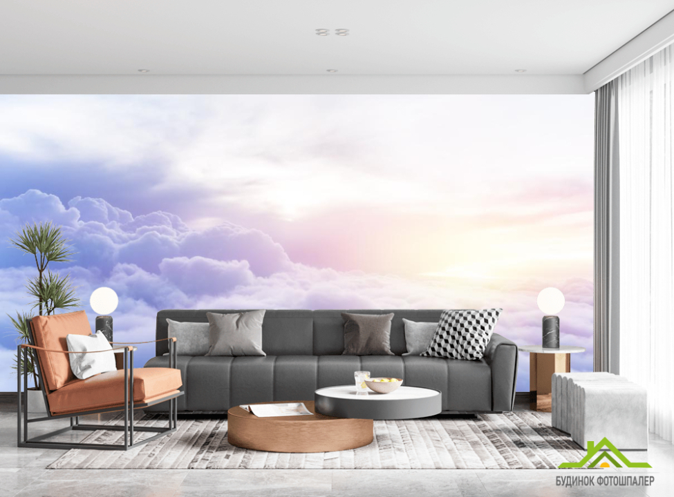 выбрать Фотошпалери пухнасті хмари Фотошпалери Природа на стіну