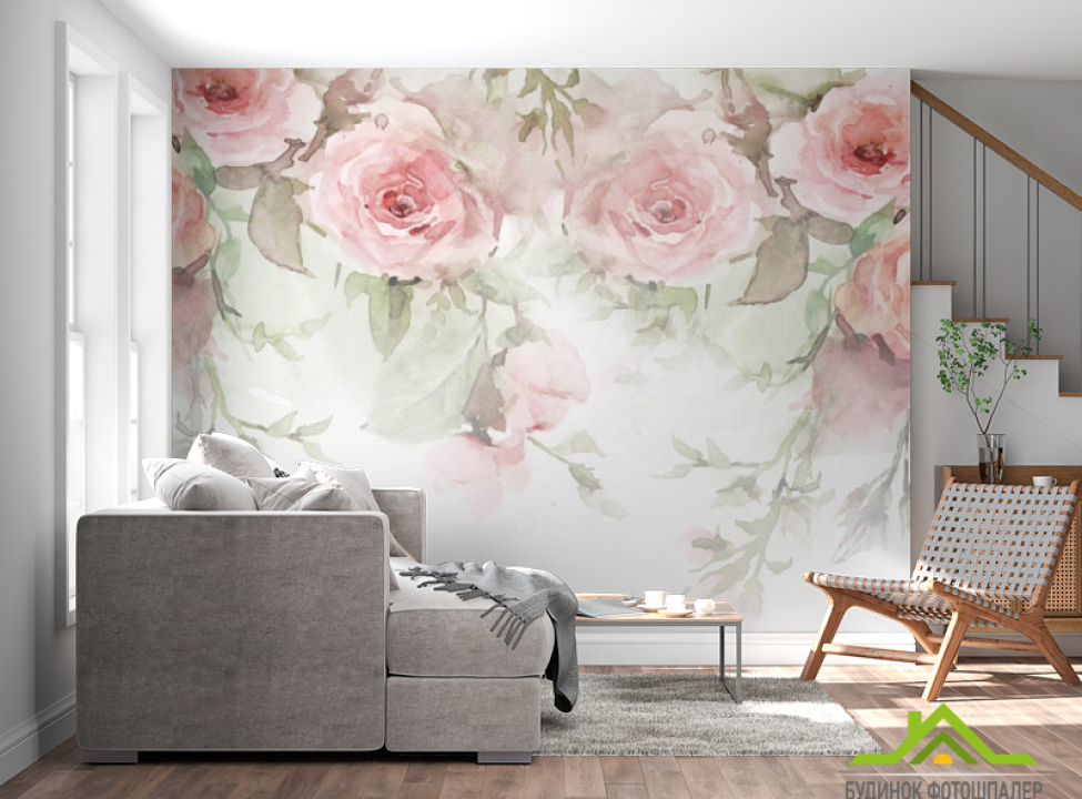 выбрать Фотообои розы маслом Фотообои разные на стену