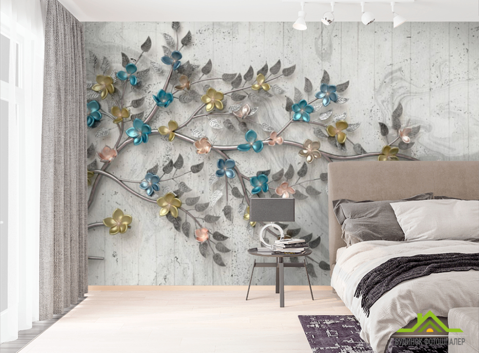 выбрать Фотошпалери 3Д гілка Фотошпалери 3Д на стіну