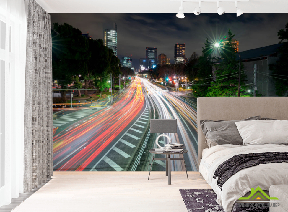 выбрать Фотообои Мегаполис Фотообои Расширяющие пространство на стену