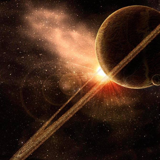 Фотошпалери Сатурн