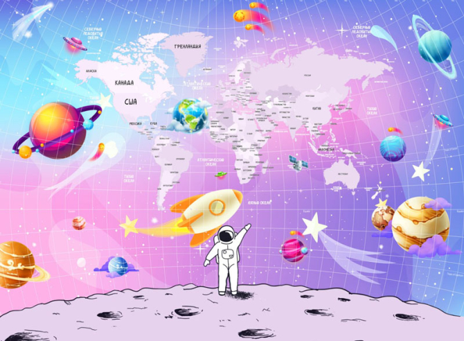 Фотошпалери Космос