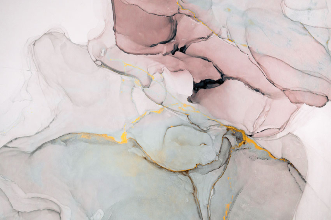 Фотошпалери Імітація каменю в рожевому кольорі