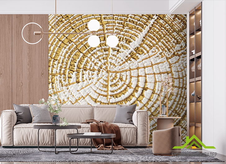 Фотошпалери Золотий зріз дерева