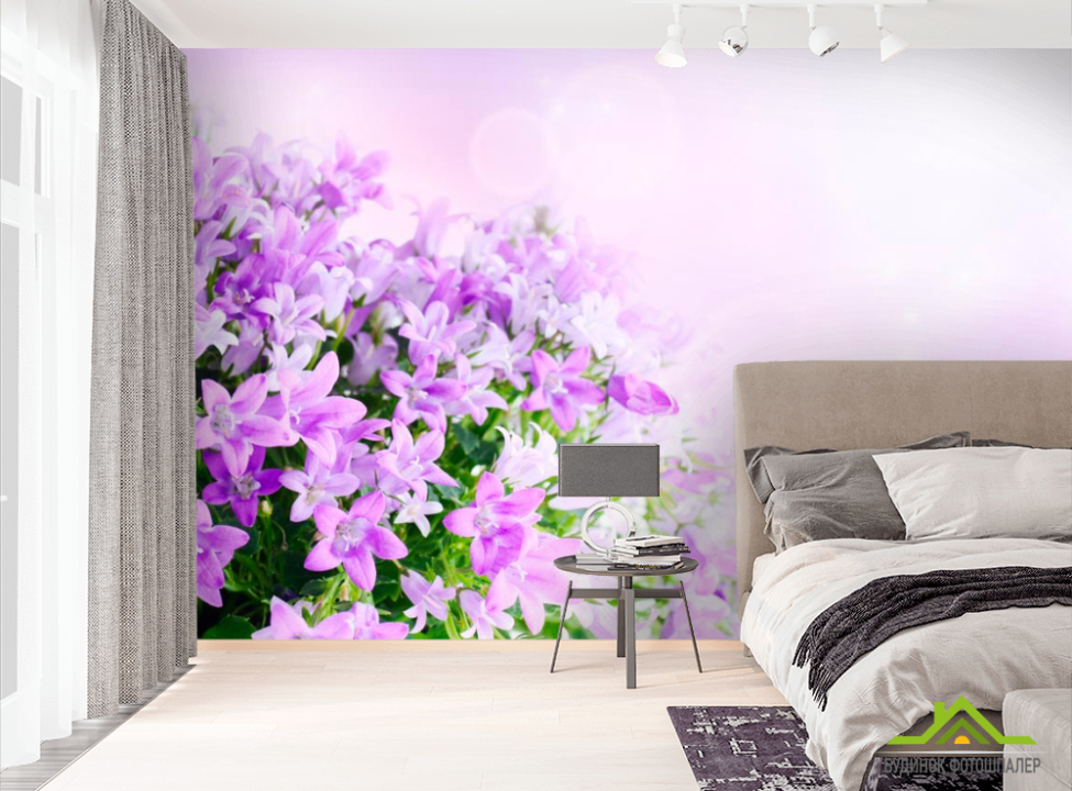 выбрать Фотообои Ветка сирени Фотообои Цветы на стену