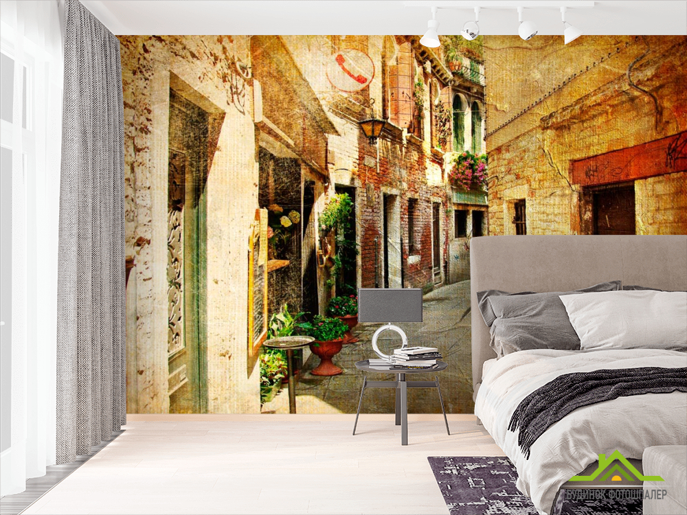 Фотошпалери Старовинна вуличка