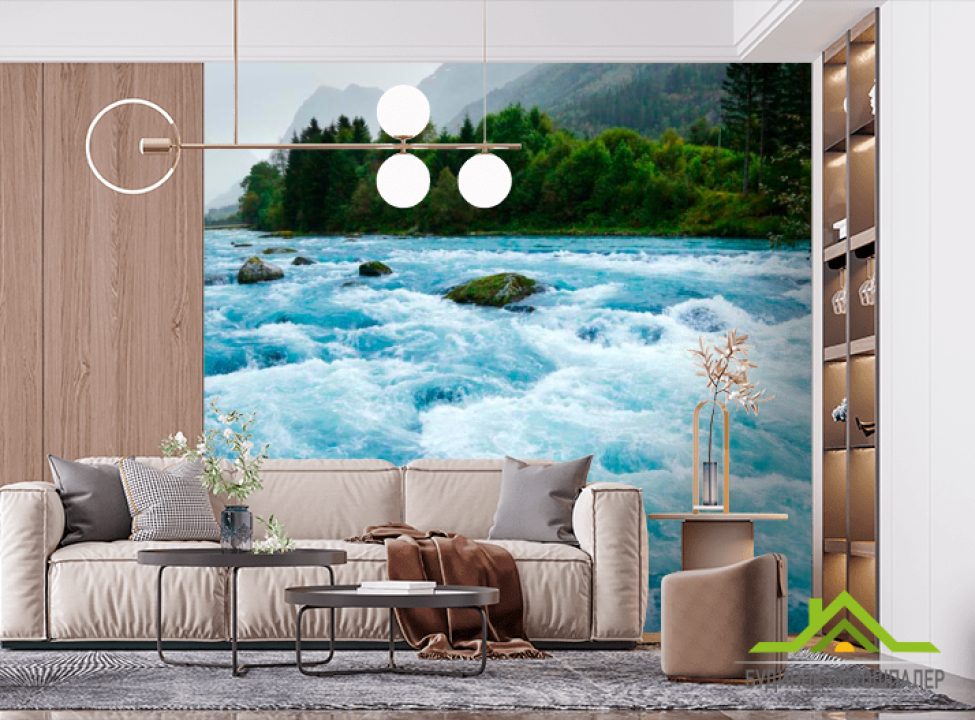 выбрать Фотошпалери Фотошпалери Шторм в горах Фотошпалери Природа на стіну