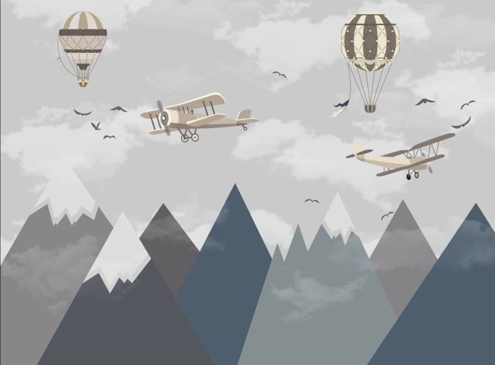 выбрать Фотообои горы Фотообои Little kids на стену