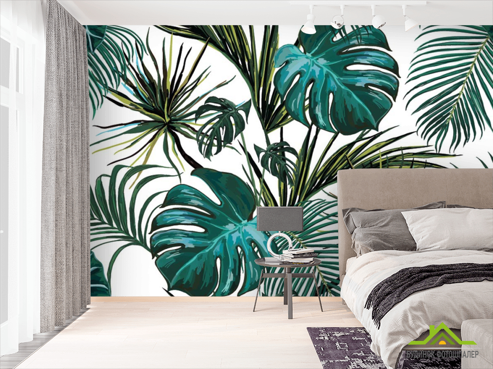 Фотошпалери Тропічні листя