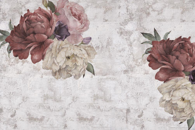 Фотошпалери Півонії