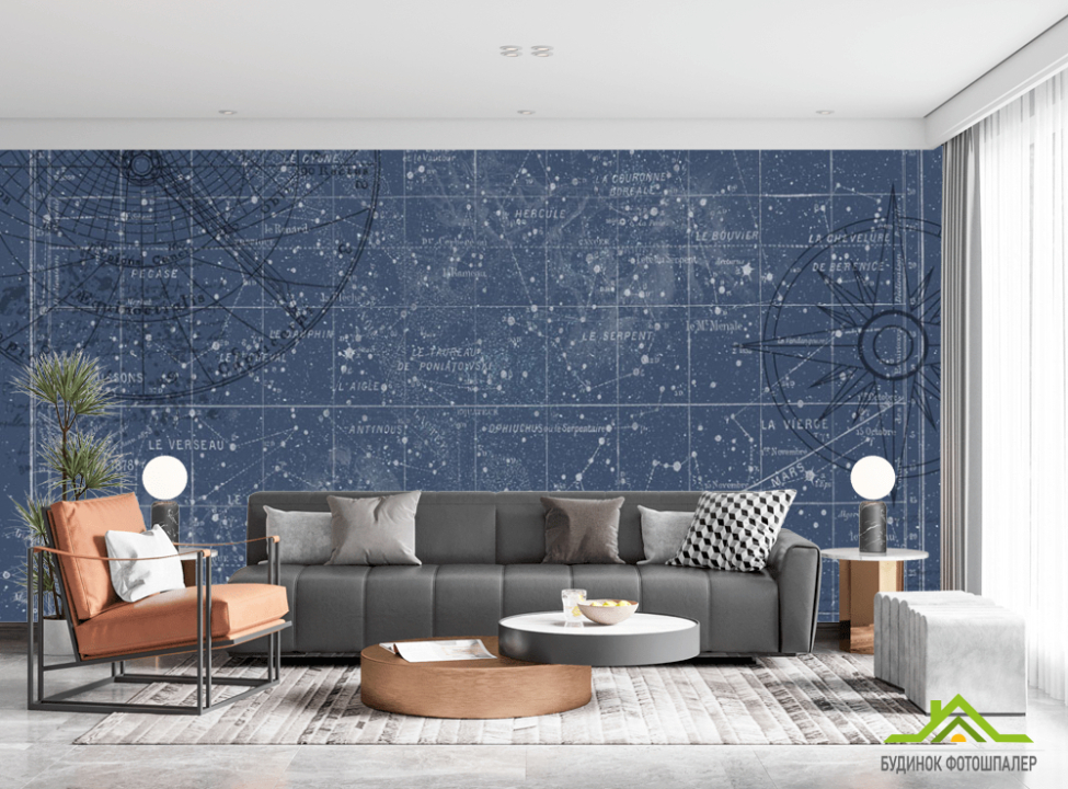 выбрать Фотошпалери Сузір'я Фотошпалери Космос на стіну