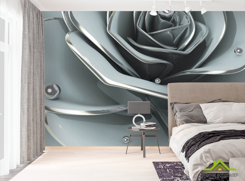 выбрать Фотошпалери Квітка барельєф Фотошпалери Абстракція на стіну