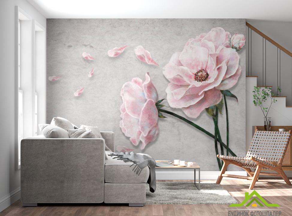 выбрать Фотообои розовые розы Фотообои разные на стену