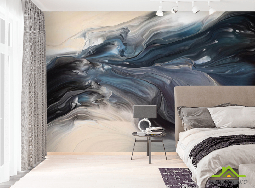 выбрать Фотошпалери Абстрактні хвилі Фотошпалери Абстракція на стіну