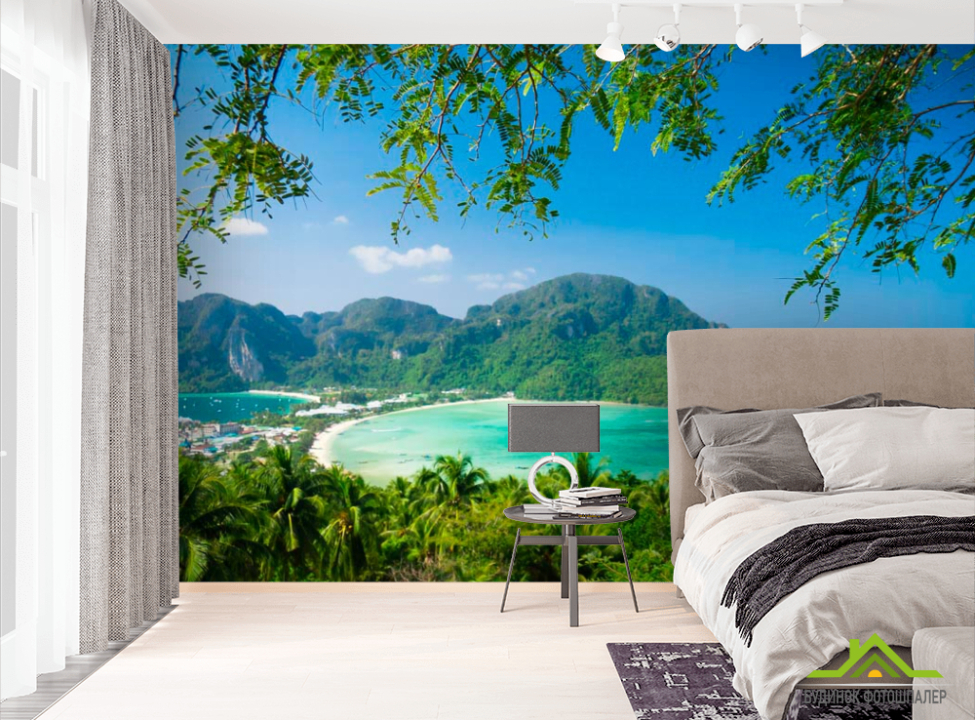 выбрать Фотошпалери Коса і пальми Фотошпалери Природа на стіну