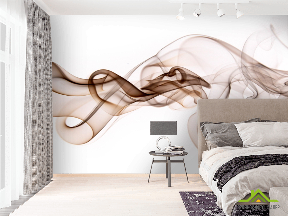 3д фотообои Дым