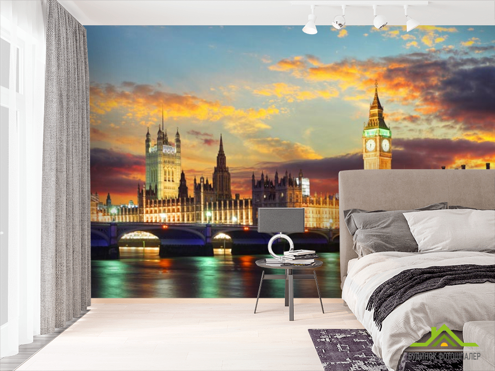 Фотошпалери вечірній Лондон