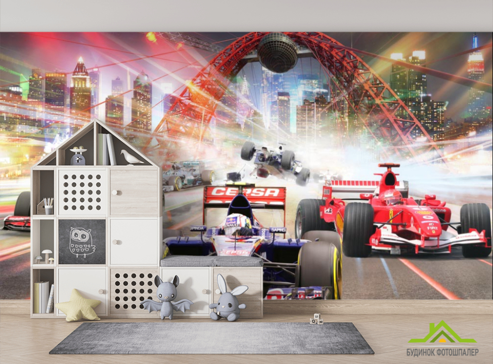 выбрать Фотошпалери Машини Фотообої для підлітка на стіну