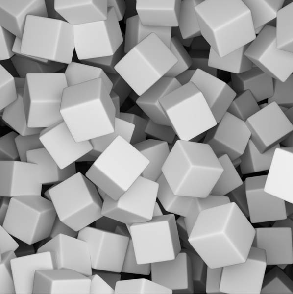 Фотошпалери сірі Куби