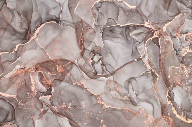 Фотошпалери Коричневий fluid art