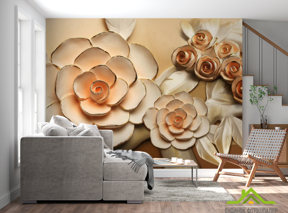 выбрать Фотошпалери керамічні квіти Фотошпалери різні на стіну