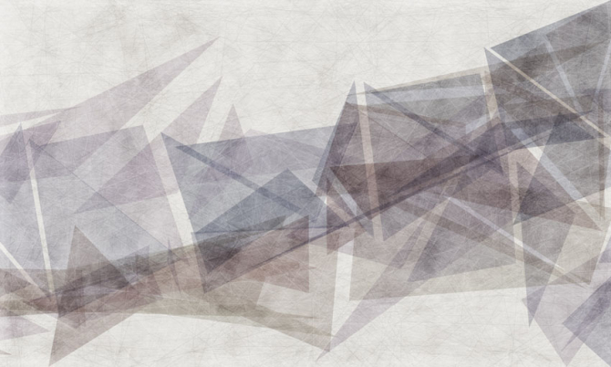 Фотошпалери Трикутники в композиції