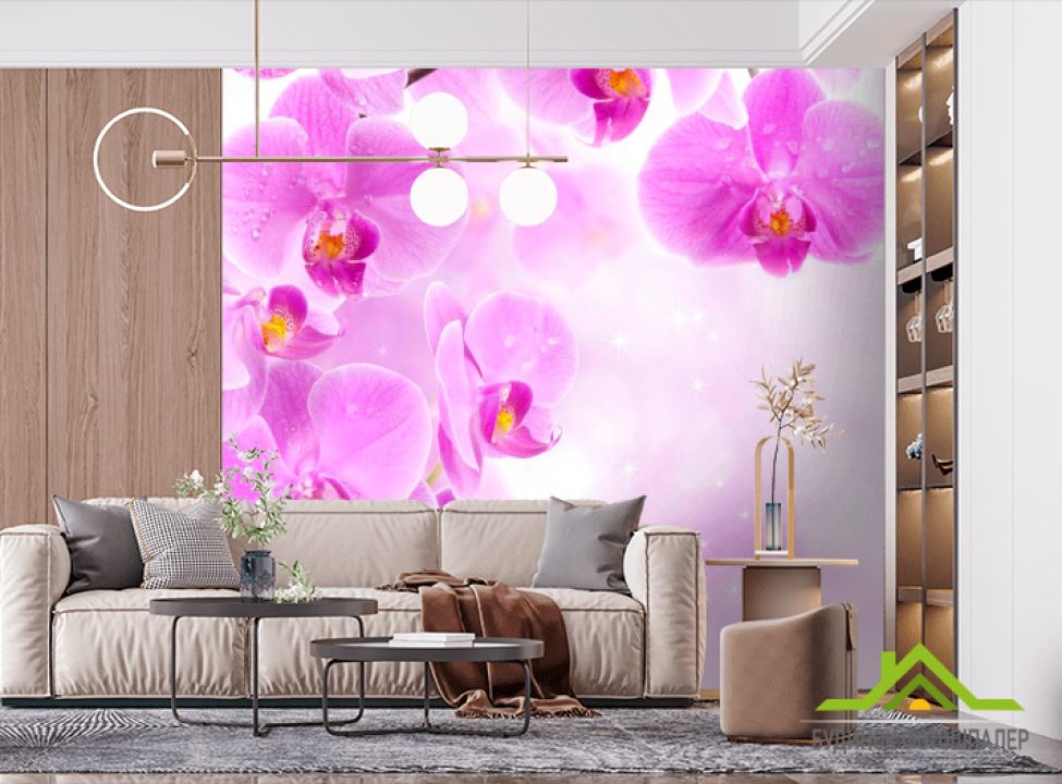 выбрать Фотошпалери Лілова орхідея Фотошпалери Орхідеї на стіну