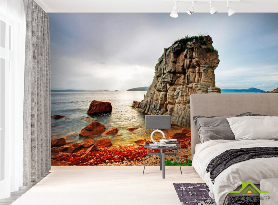 выбрать Фотошпалери Маленька скеля, вода Фотошпалери Природа на стіну