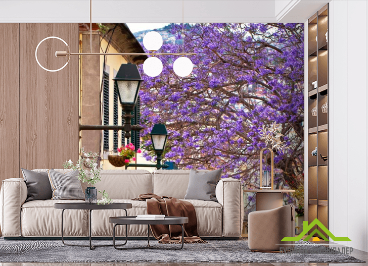 Фотошпалери Вуличка з машинами