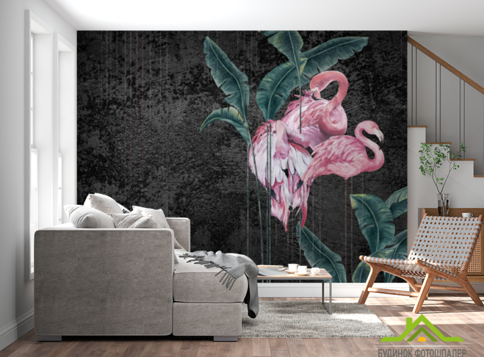 выбрать Фотошпалери фламінго Фотошпалери різні на стіну