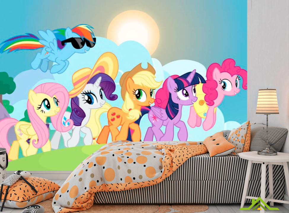 выбрать Фотошпалери Літл поні Фотошпалери для малюків на стіну