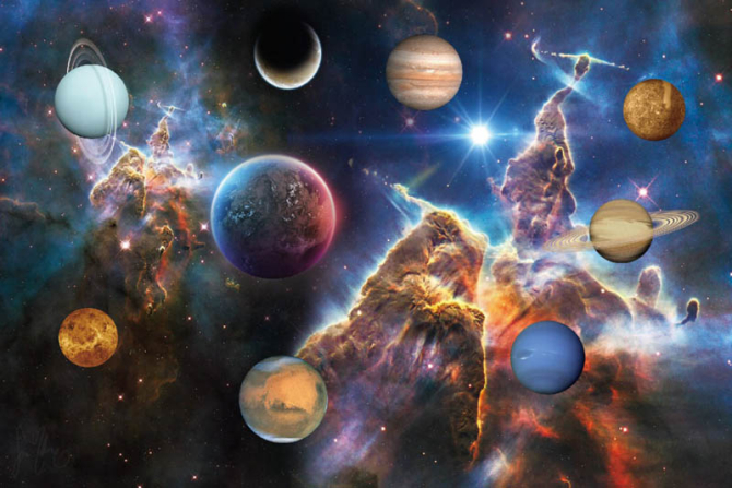 Фотообои Планеты солнечной системы