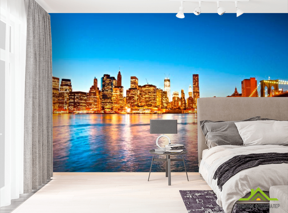 выбрать Фотошпалери Місто, міст, ріка Фотошпалери Місто на стіну