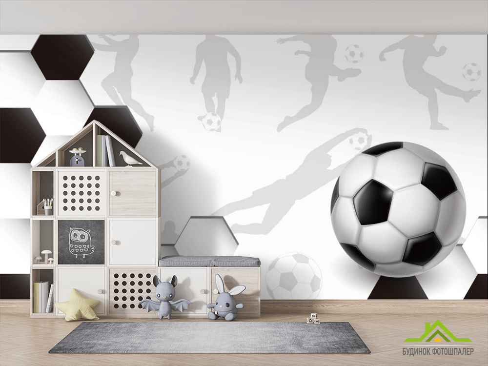 Фотообои Футбольный принт